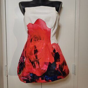 Keepsake Rose strapless dress size Sm